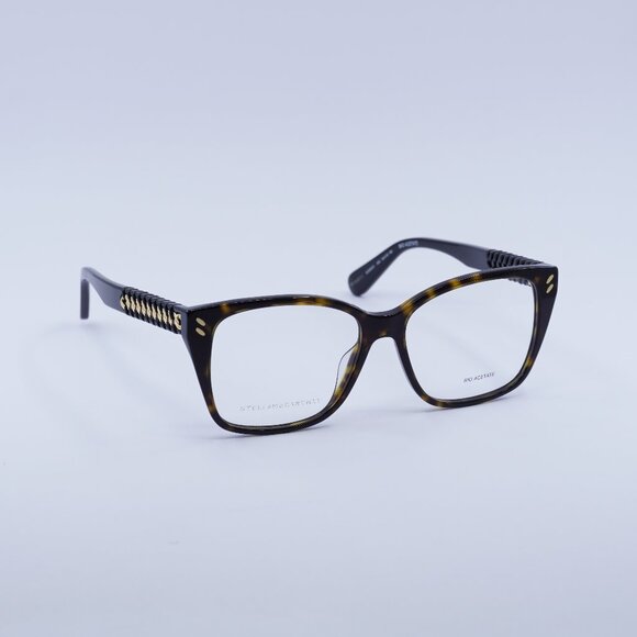 🕶️ New Stella McCartney SC50027I 052 Eyeglasses - Dark Havana Frame 54mm - Picture 1 of 10